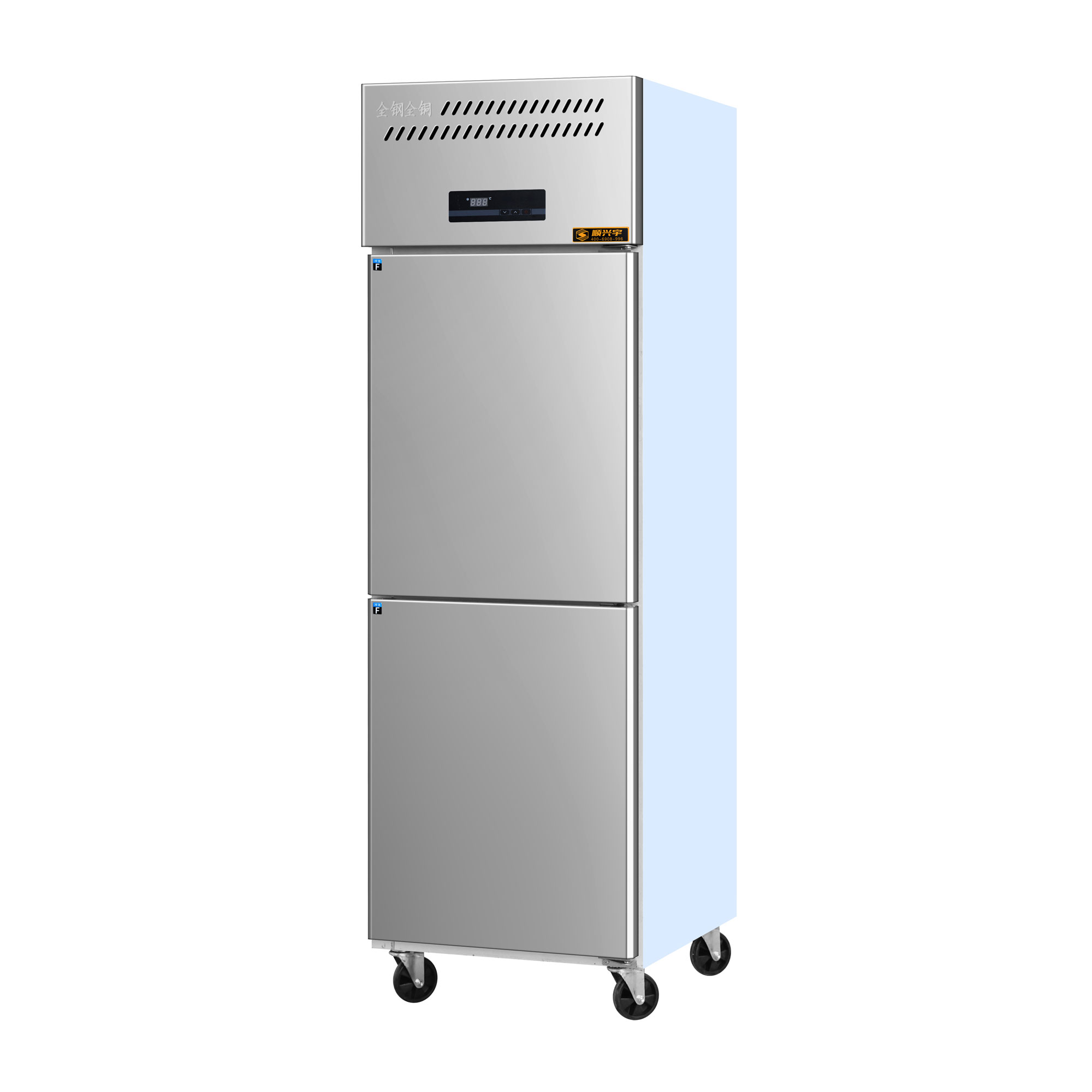 Commercial Kitchen Fridge - ثلاجة تجارية عمودية عالية الأداء بستة