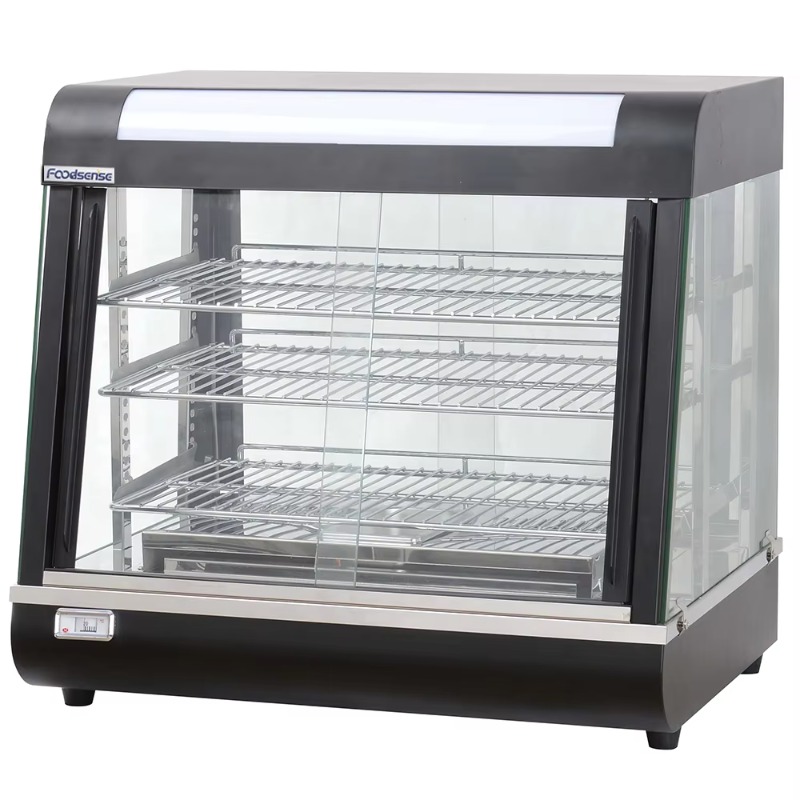 Commercial Kitchen Warmer - خزانة عرض تجارية معزولة من الفولاذ