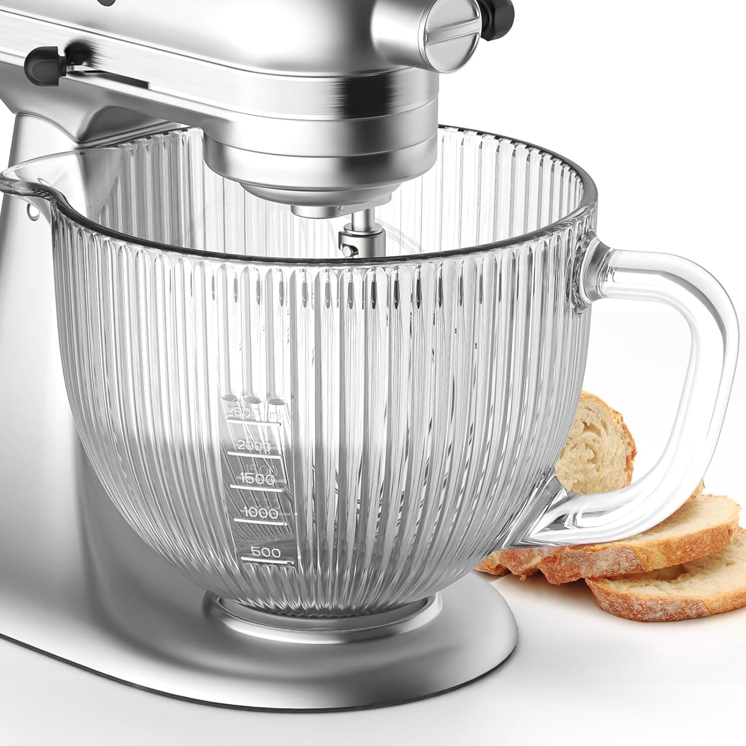 Commercial Kitchen Aid Mixer - وعاء زجاجي GVODE لخلاط كيتشن ايد،