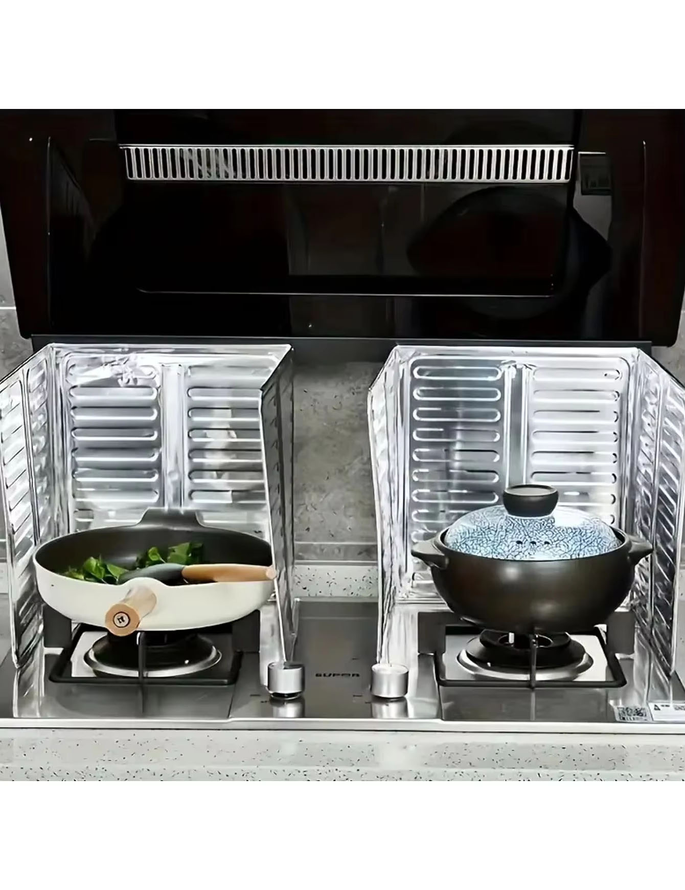 3 قطع من حاجز الزيت للمطبخ، حا - مراجعة Commercial Kitchen Warmer وسعره
