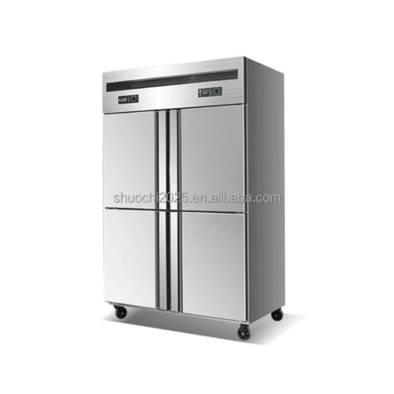 ثلاجة تجارية بأربعة أبواب عالي - مراجعة Commercial Kitchen Fridge وسعره