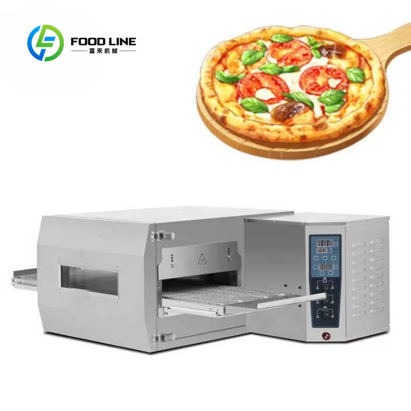 فرن بيتزا تجاري مخصص يعمل بالو - مراجعة Pizza Conveyor Oven وسعره