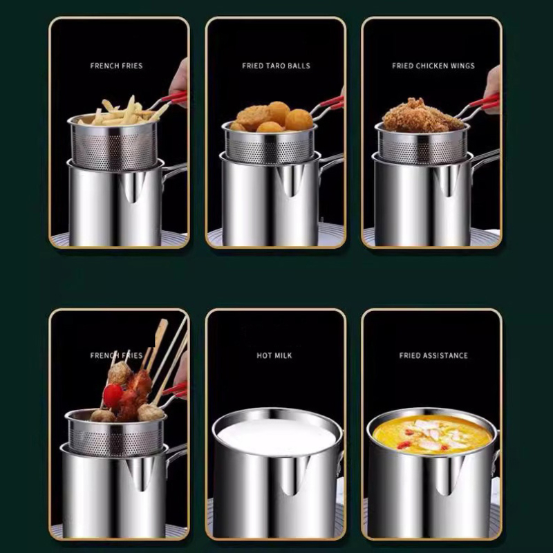 مقلاة عميقة من الفولاذ المقاوم - مراجعة Commercial Kitchen Cooking وسعره