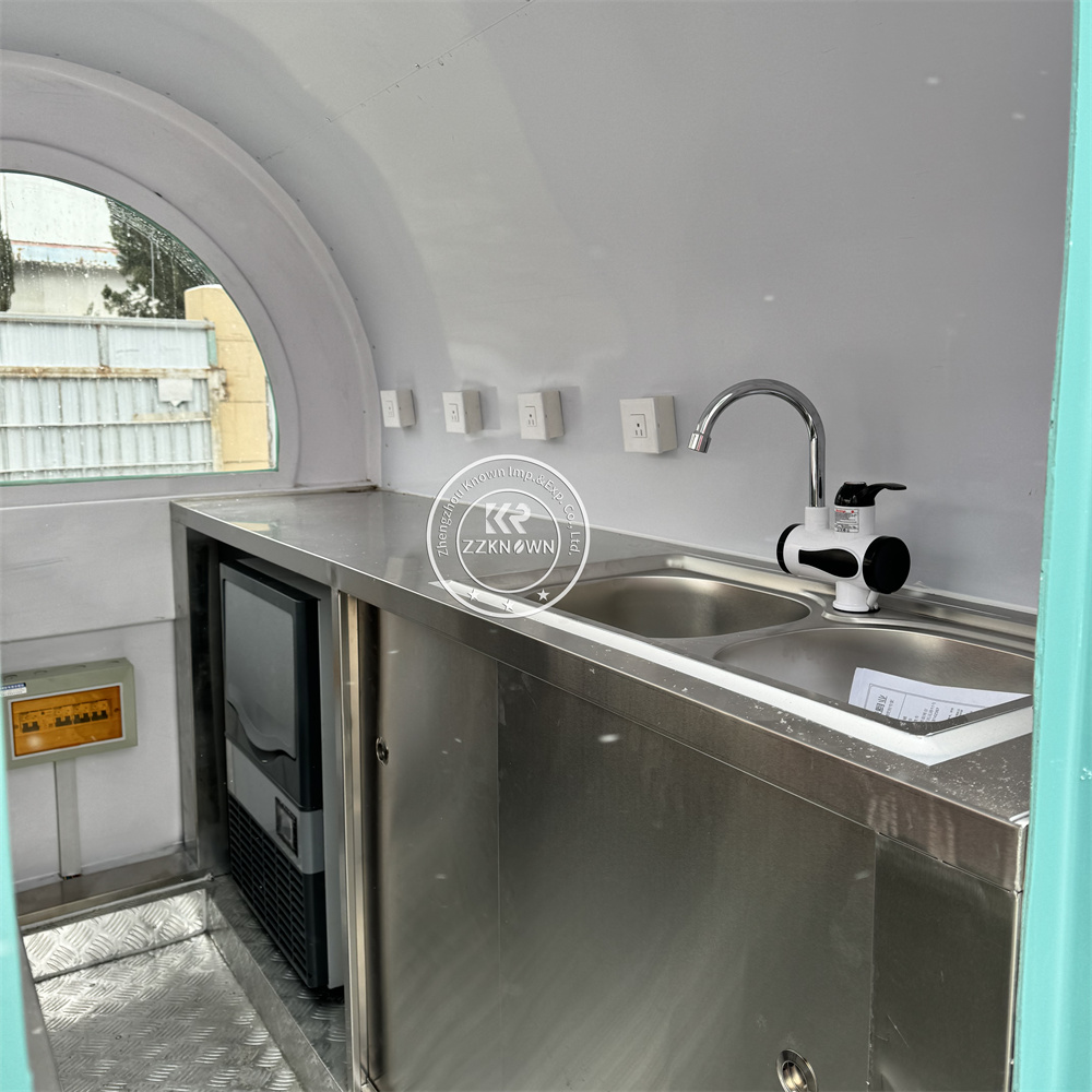 عربة طعام تجارية متنقلة لبيع ا - مراجعة Commercial Kitchen Equipment وسعره