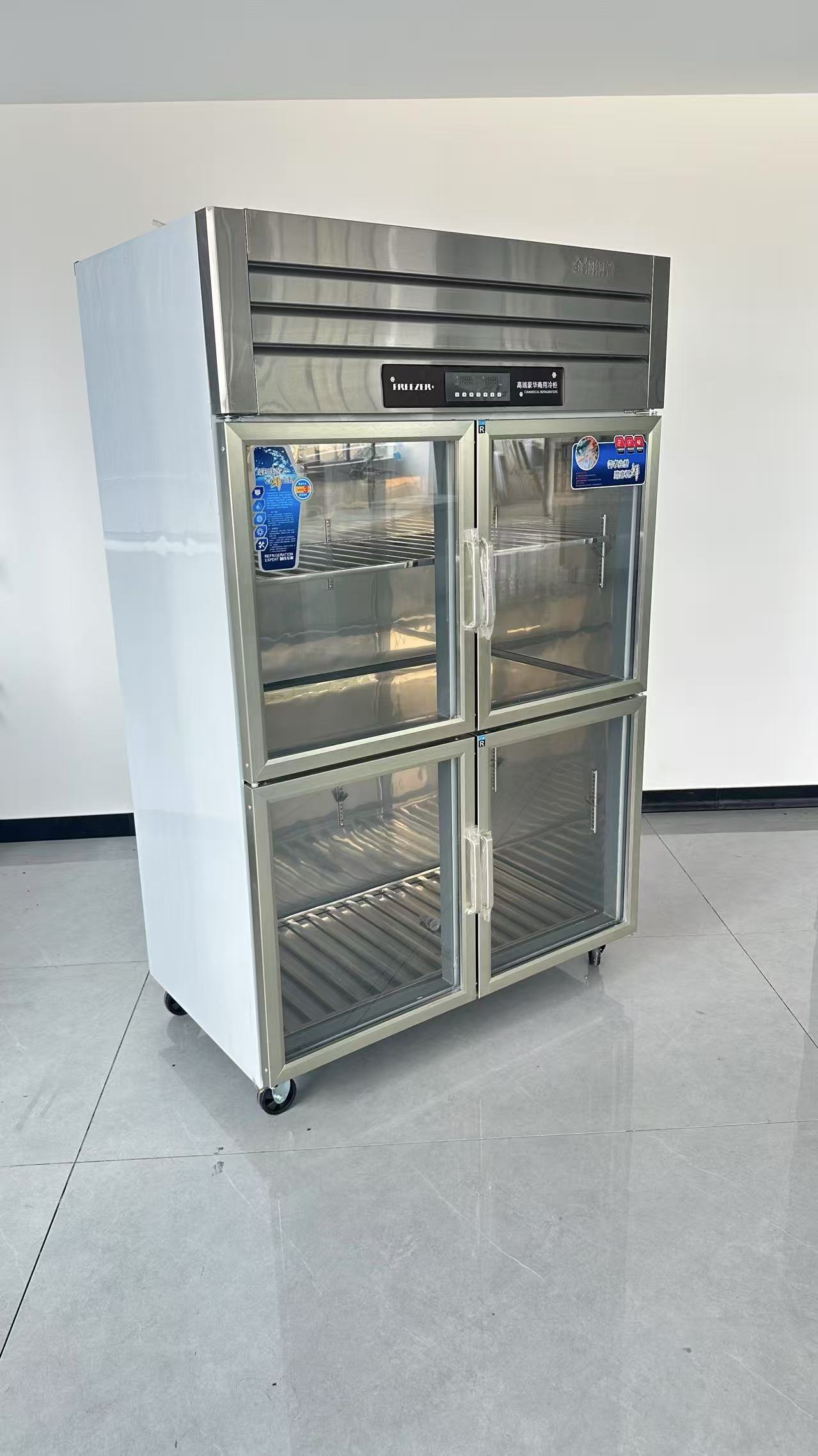 ثلاجة تجارية عمودية عالية الأد - مراجعة Commercial Kitchen Fridge وسعره