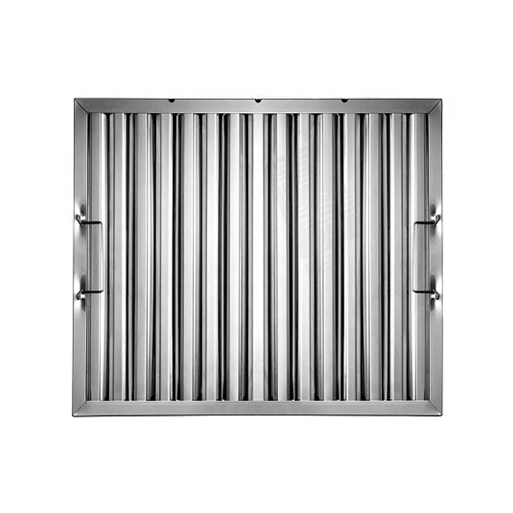 فلتر الشحوم 201SS 304SS 430SS  - مراجعة Commercial Kitchen Canopy وسعره