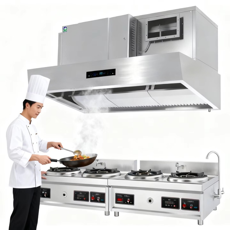 شفاط دخان كهربائي تجاري 2000 م - مراجعة Commercial Kitchen Chimney وسعره