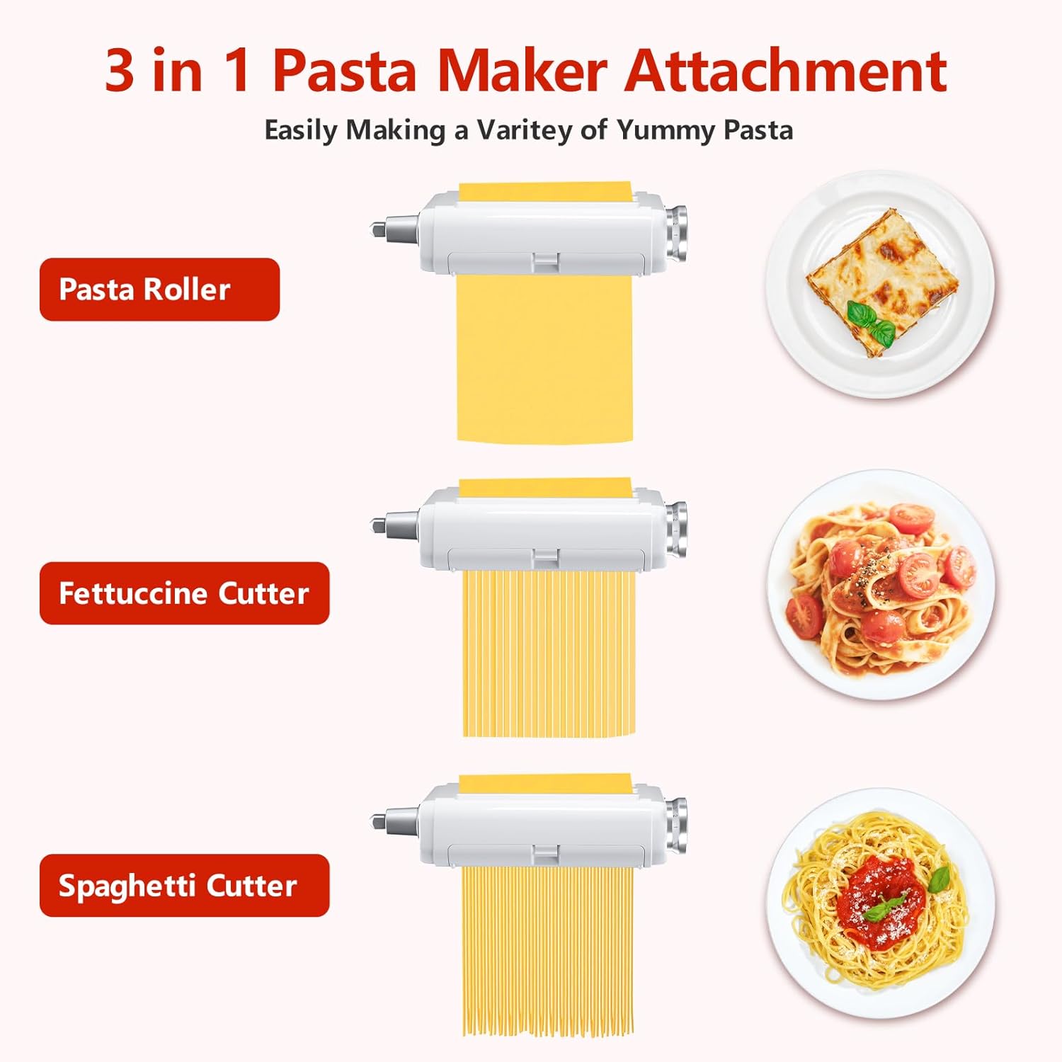 ملحق صانع المعكرونة 3 في 1 لخل - مراجعة Commercial Kitchen Aid Mixer وسعره
