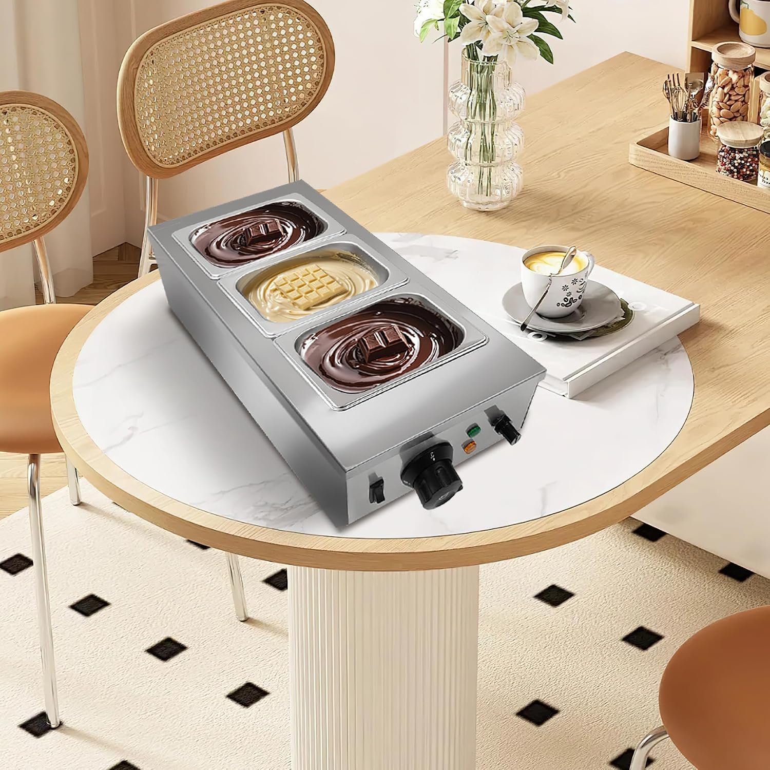 TWISTER.CK جهاز إذابة الشوكولا - مراجعة Commercial Kitchen Warmer وسعره