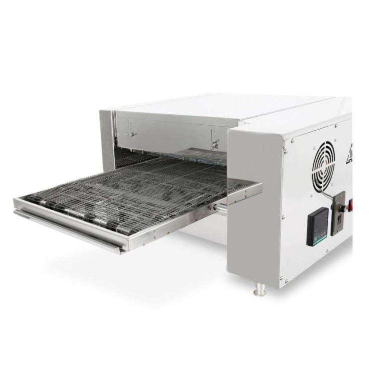 فرن خبز وبيتزا كهربائي صناعي ب - مراجعة Pizza Conveyor Oven وسعره