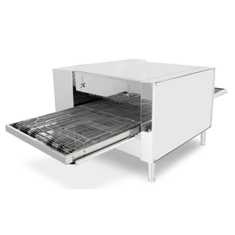 فرن خبز وبيتزا كهربائي صناعي ب - مراجعة Pizza Conveyor Oven وسعره