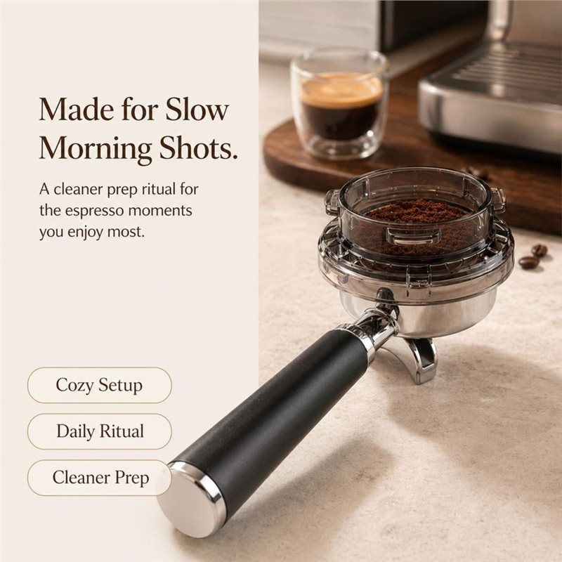 قمع الجرعات B15C بقطر 54 مم مع - مراجعة Breville Espresso Barista Touch وسعره