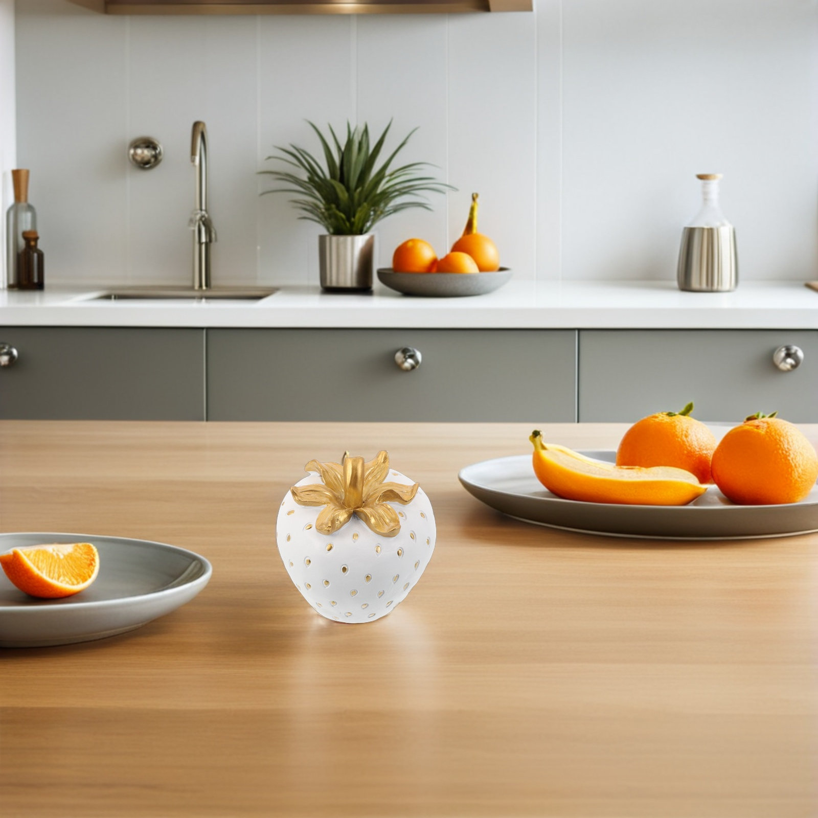 زينة فراولة واقعية ونابضة بالح - مراجعة Commercial Kitchen Interior Design وسعره