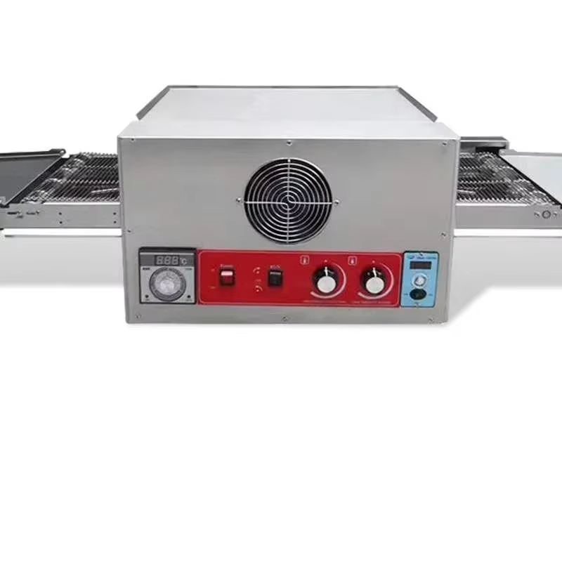 فرن بيتزا كهربائي تجاري بحزام  - مراجعة Pizza Conveyor Oven وسعره