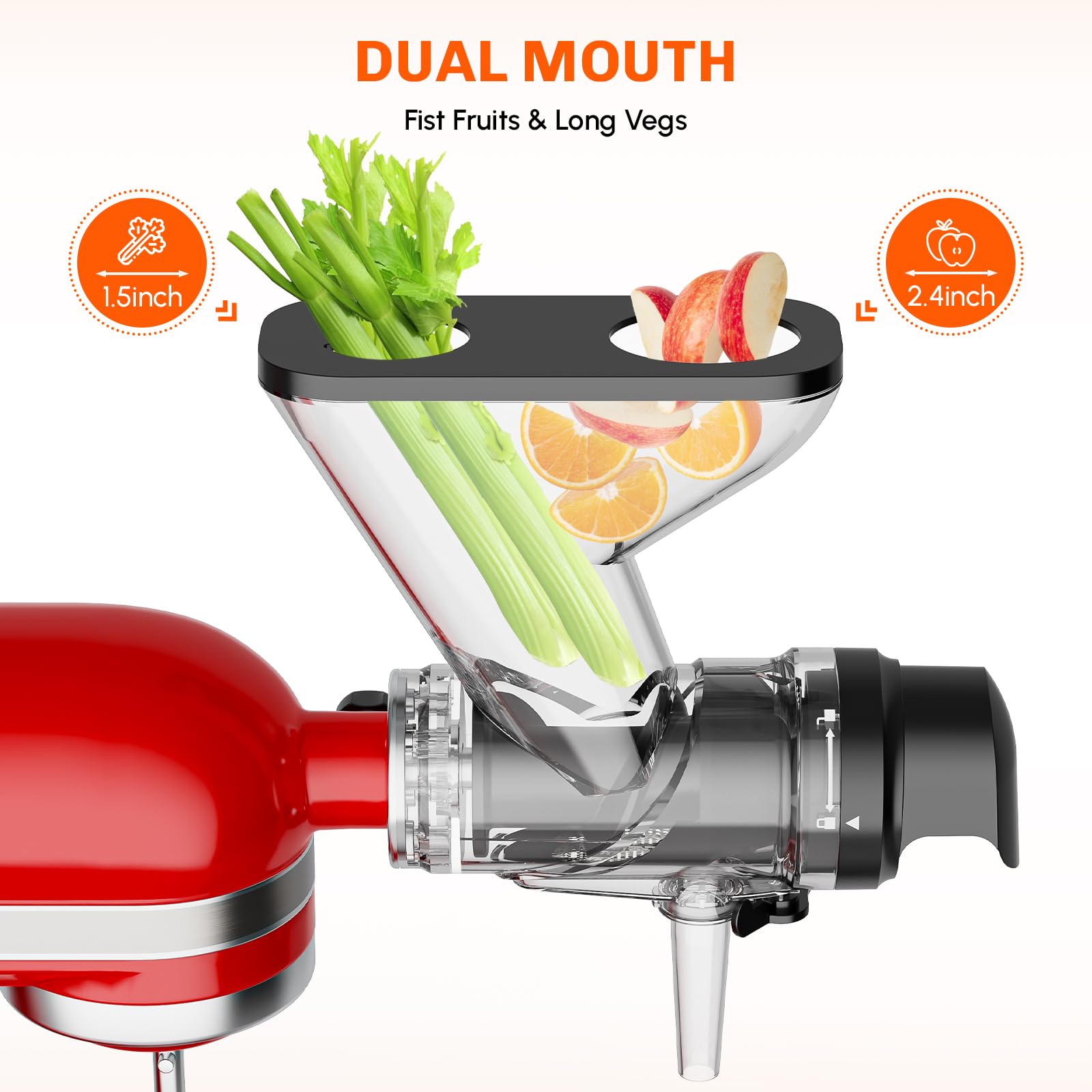 ملحق عصارة بالضغط البارد البطي - مراجعة Commercial Kitchen Supplies وسعره