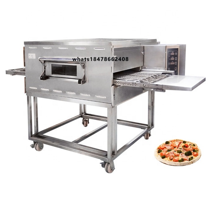 فرن بيتزا كهربائي تجاري بناقل  - مراجعة Pizza Conveyor Oven وسعره